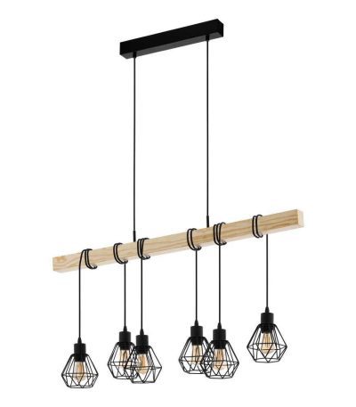 Подвесная люстра Eglo Townshend 5 44076