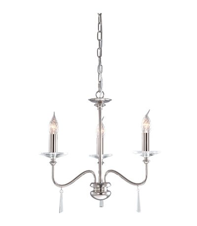 Подвесная люстра Elstead Lighting Finsbury park FP3-POL-NICKEL