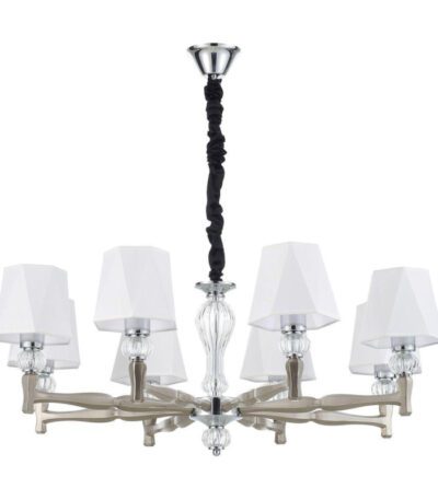 Подвесная люстра Escada 672/8S Nickel