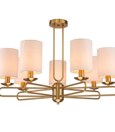 Подвесная люстра Escada Eclipse 10166/7PL Brass