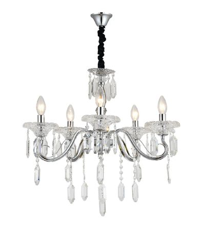 Подвесная люстра Escada Fantail 2111/5P Chrome