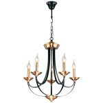 Подвесная люстра Eurosvet 60098/5 черный