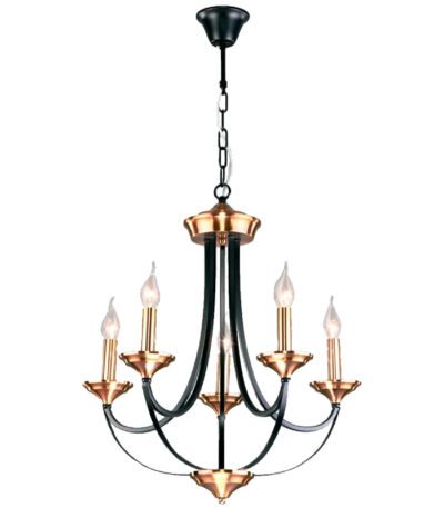 Подвесная люстра Eurosvet 60098/5 черный