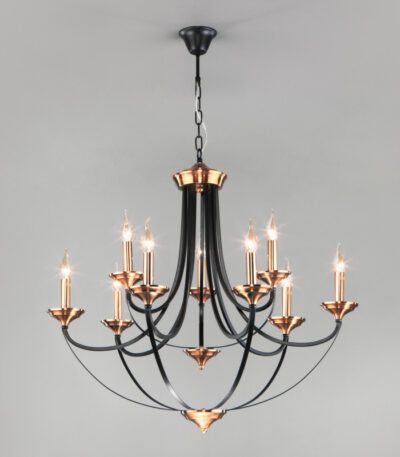 Подвесная люстра Eurosvet 60098/9 черный