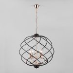 Подвесная люстра Eurosvet 60105/5 черный