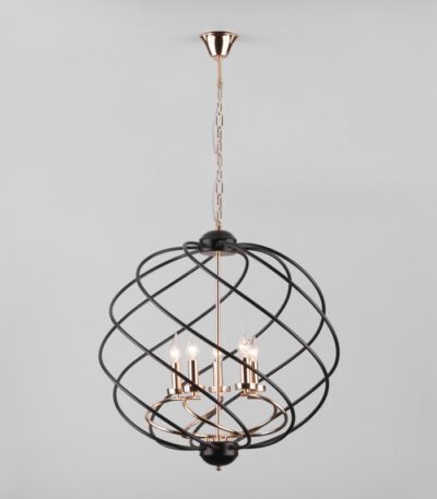 Подвесная люстра Eurosvet 60105/5 черный