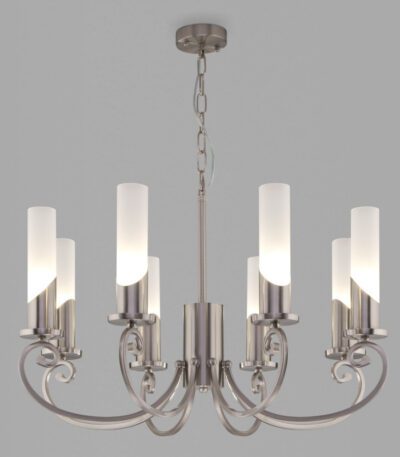 Подвесная люстра Eurosvet 60117/8 никель Smart a050019