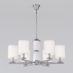 Подвесная люстра Eurosvet 60146/6 никель Smart a063868