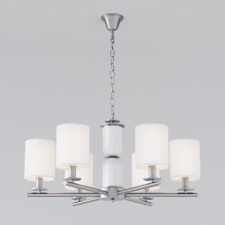 Подвесная люстра Eurosvet 60146/6 никель Smart a063868