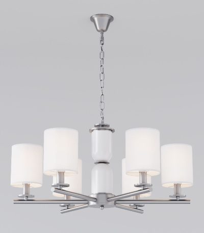 Подвесная люстра Eurosvet 60146/6 никель Smart a063868