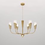 Подвесная люстра Eurosvet 60167/6 латунь Smart a068279