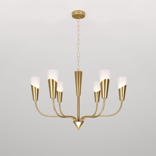 Подвесная люстра Eurosvet 60167/6 латунь Smart a068279