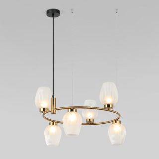 Подвесная люстра Eurosvet Alva 30183/6 латунь Smart a064683