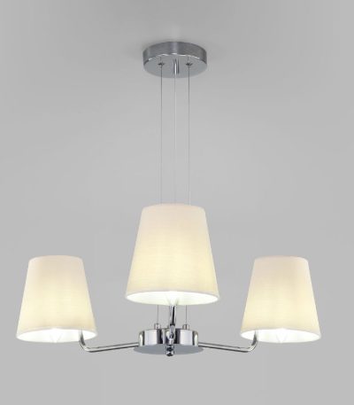 Подвесная люстра Eurosvet Amaretto 60155/3 хром a065001