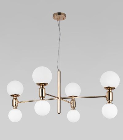 Подвесная люстра Eurosvet Bubble 30182/8 золото a063207
