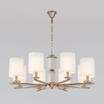 Подвесная люстра Eurosvet Caprera 60146/8 латунь Smart a063860