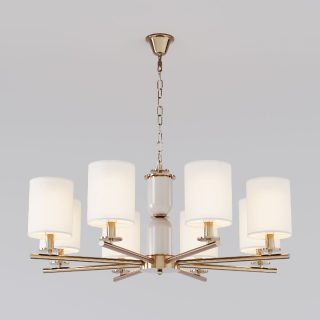 Подвесная люстра Eurosvet Caprera 60146/8 латунь Smart a063860