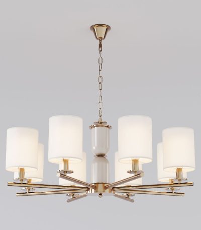 Подвесная люстра Eurosvet Caprera 60146/8 латунь Smart a063860