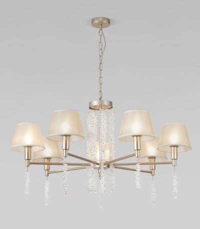 Подвесная люстра Eurosvet Charuel 60148/7 матовое золото a064945