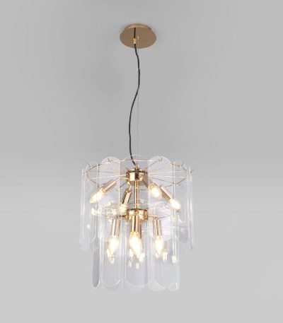 Подвесная люстра Eurosvet Claire 60170/8 золото Smart a069011