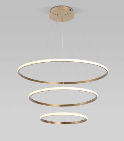 Подвесная люстра Eurosvet Collars 90264/3 латунь a064103