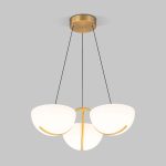 Подвесная люстра Eurosvet Emisfero 50083/3 LED золото a069300