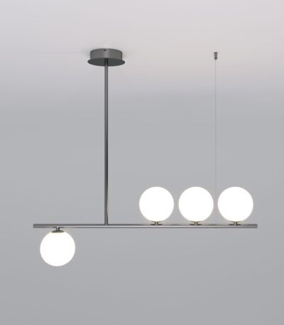 Подвесная люстра Eurosvet Fredo 70136/4 черный жемчуг a061531