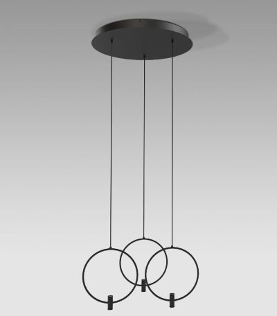 Подвесная люстра Eurosvet Layla 50257/3 LED черный a065627