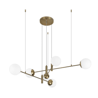 Подвесная люстра Eurosvet Planet 70146/6 латунь Smart a062028