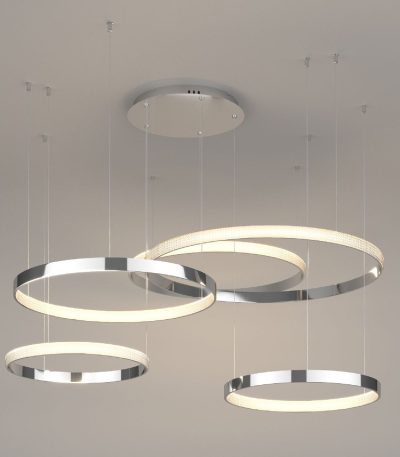 Подвесная люстра Eurosvet Posh 90175/5 хром a045416