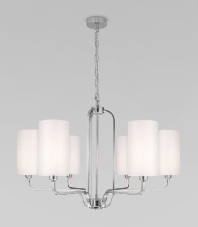 Подвесная люстра Eurosvet Purezza 60128/6 хром
