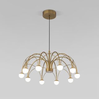 Подвесная люстра Eurosvet Ragno 90030/10 LED золото a069298