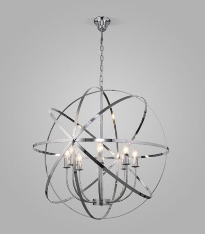Подвесная люстра Eurosvet Santi 60139/8 хром