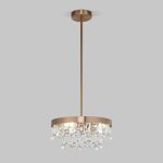 Подвесная люстра Eurosvet Sophie 60165/3 латунь Smart a065755