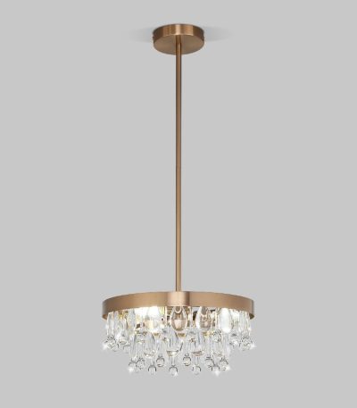 Подвесная люстра Eurosvet Sophie 60165/3 латунь Smart a065755