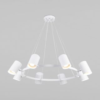 Подвесная люстра Eurosvet Splay 70147/8 белый Smart a062037