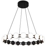 Подвесная люстра Eurosvet Tapioca 90332/20 черный a068074