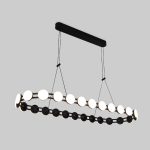 Подвесная люстра Eurosvet Tapioca 90332/26 черный a068075