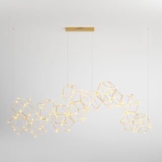 Подвесная люстра Eurosvet Uma 90168/14 медь a061147