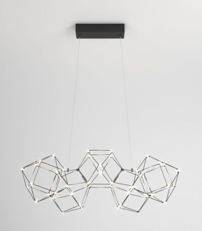 Подвесная люстра Eurosvet Uma 90168/5 черный жемчуг a061144