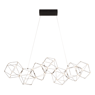 Подвесная люстра Eurosvet Uma 90168/7 черный жемчуг a061146
