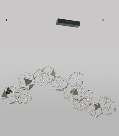 Подвесная люстра Eurosvet Uma 90368/14 черный жемчуг a065030
