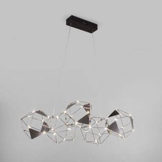 Подвесная люстра Eurosvet Uma 90368/5 черный жемчуг a065026