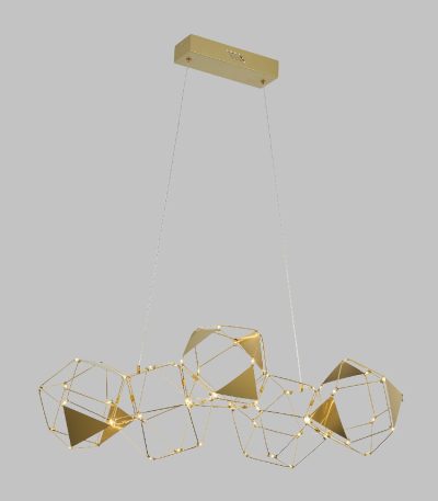 Подвесная люстра Eurosvet Uma 90368/5 медь a065025