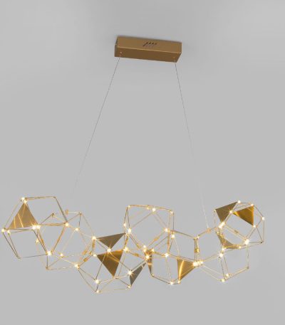 Подвесная люстра Eurosvet Uma 90368/7 медь a065028