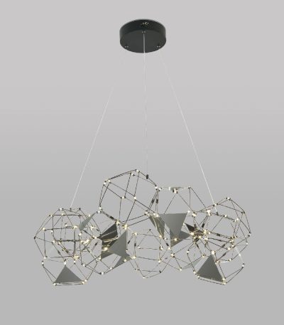 Подвесная люстра Eurosvet Uma 90369/12 черный жемчуг a065033