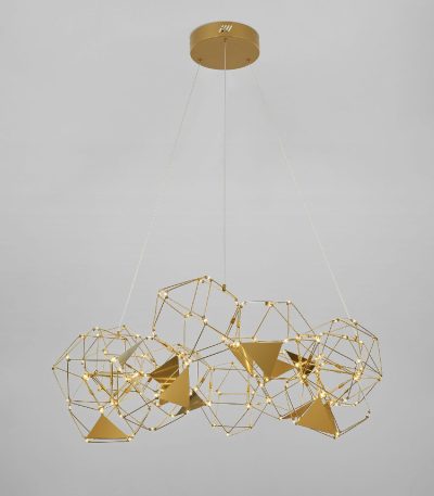 Подвесная люстра Eurosvet Uma 90369/12 медь a065034