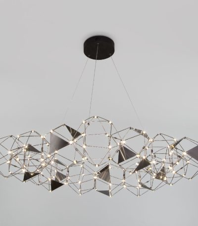 Подвесная люстра Eurosvet Uma 90369/15 черный жемчуг a065036