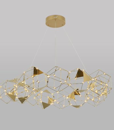 Подвесная люстра Eurosvet Uma 90369/15 медь a065035