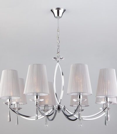 Подвесная люстра Eurosvet Valery 60079/8 хром